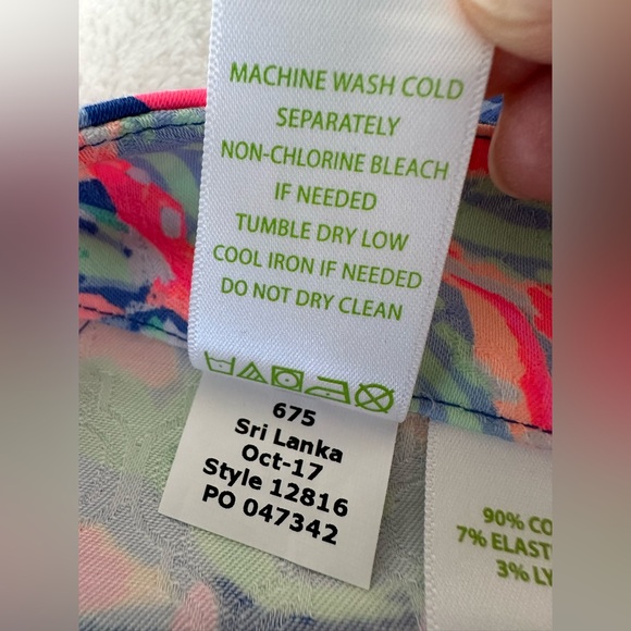 Lilly Pulitzer Kelly Skinny Ankle Pant Size 2 - Picture 9 of 11